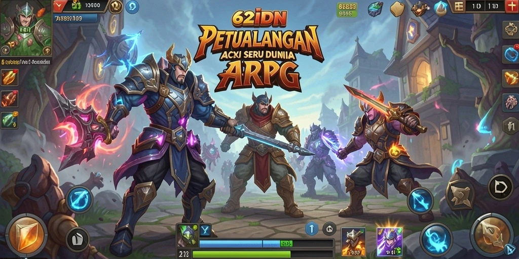 Screenshot gameplay 62IDN dengan aksi pertarungan yang mendebarkan.