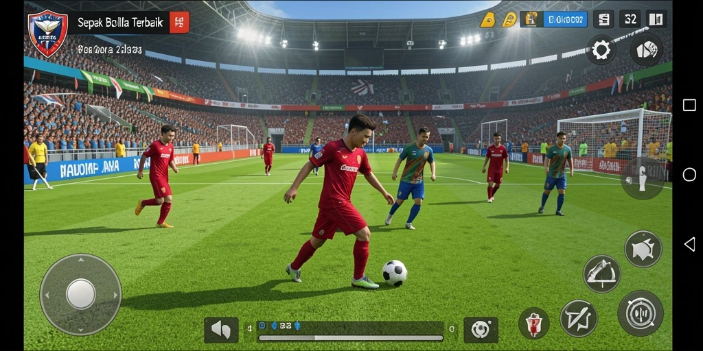 Tampilan gameplay yang menarik dan dinamis dari F32.