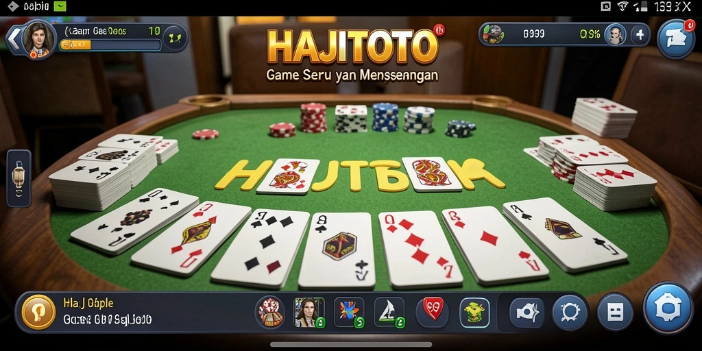 Gameplay seru dan menarik dari HAJITOTO dalam permainan Gaple.