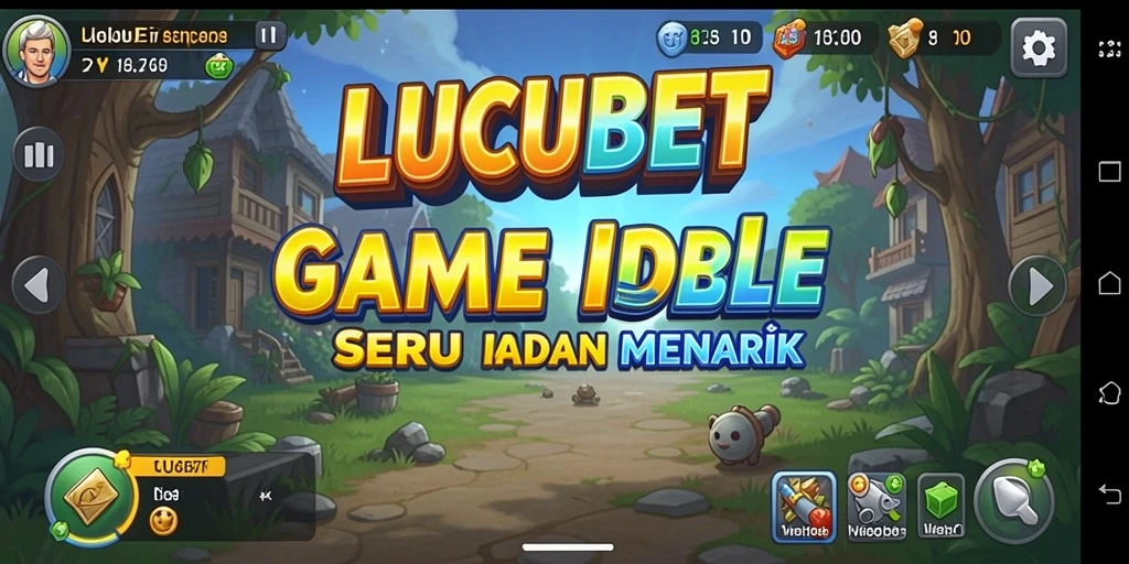 Tampilan gameplay seru LUCUBET saat pemain mengelola sumber daya.