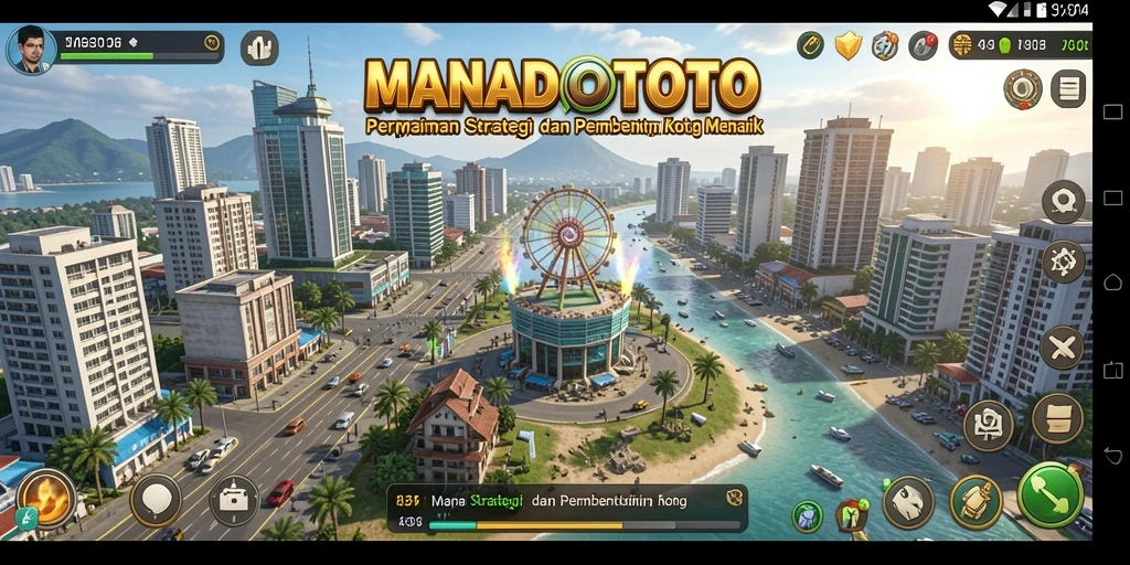 Tampilan menarik gameplay MANADOTOTO yang menantang.