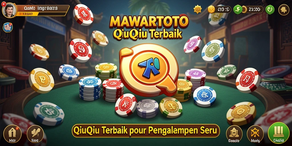 Tangkapan layar utama MAWARTOTO menampilkan aksi seru permainan QiuQiu.