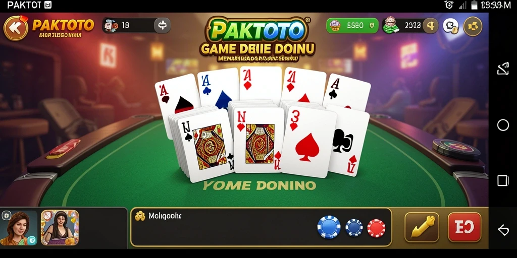 Tampilan gameplay PAKTOTO yang seru dan menarik.