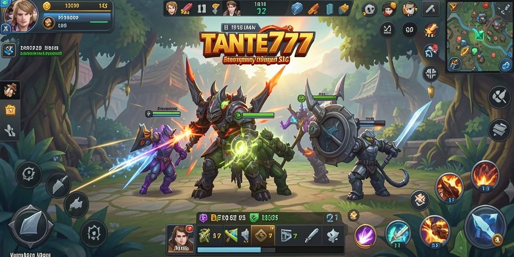 Gameplay seru TANTE777 dengan berbagai strategi dan interaksi sosial.