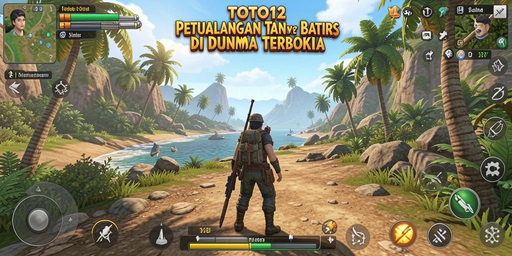 Tangkapan layar menunjukkan gameplay seru dan dunia terbuka yang luas.