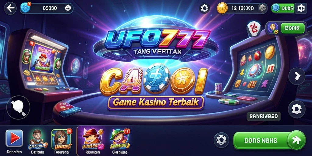 Tampilan gameplay <strong>UFO777</strong> yang menakjubkan dan mendebarkan.